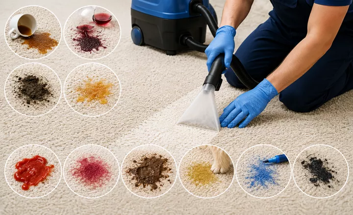 10 Common Carpet Stains and How Professionals Remove Them