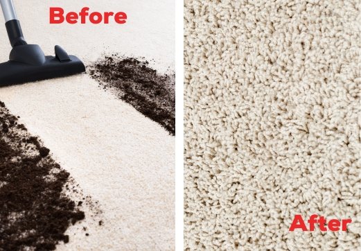 Before And After Carpet Cleaning